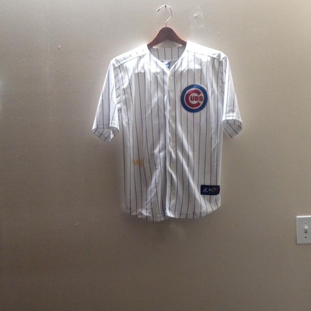 White Striped Cubs Jersey SOTO